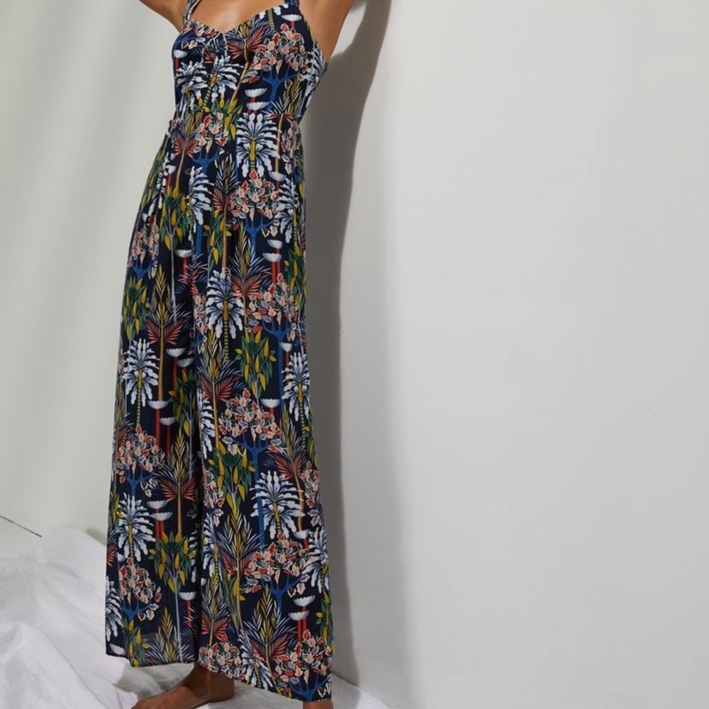 NWOT Anthropologie Lala Wide Leg Jumpsuit, Size Small